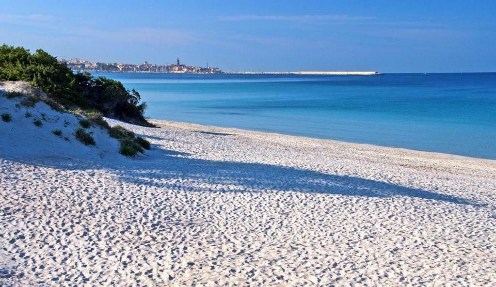 Marina Beach Alghero Bagian luar foto